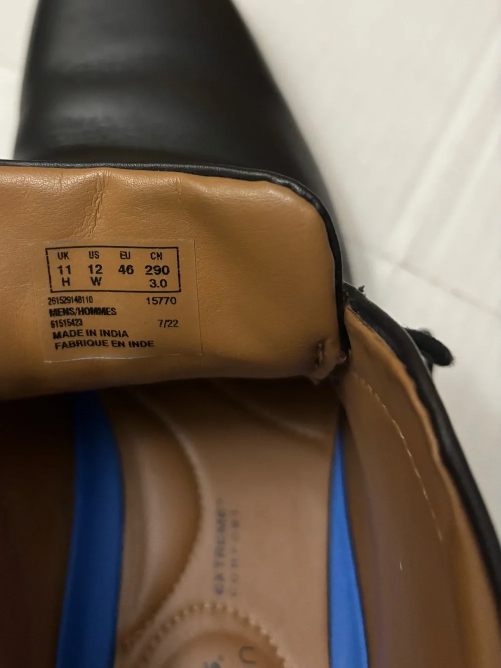 Clarks sleek leather